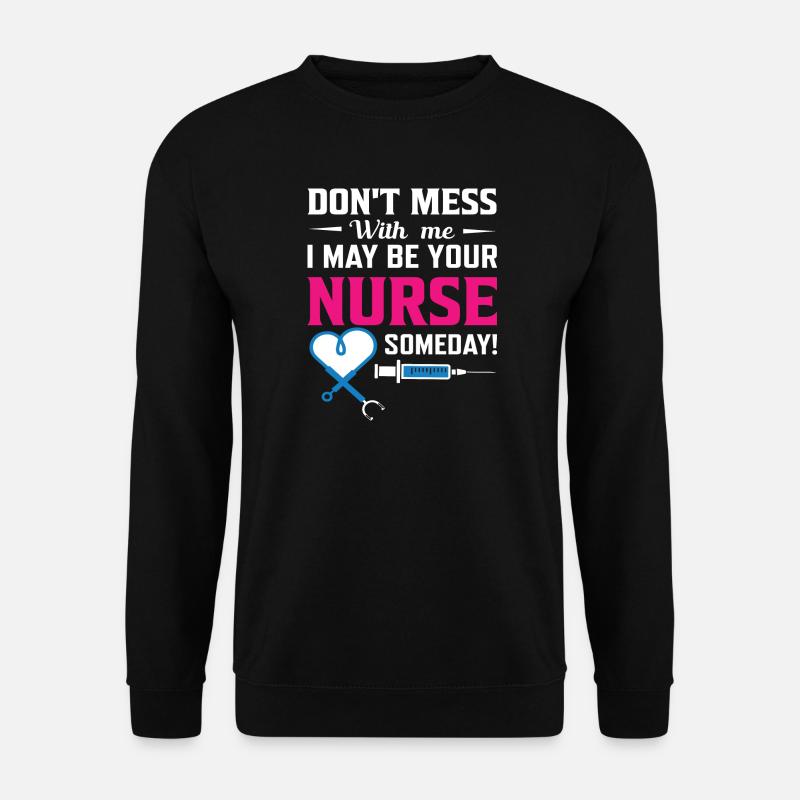 Krankenschwester - Unisex Pullover - Schwarz