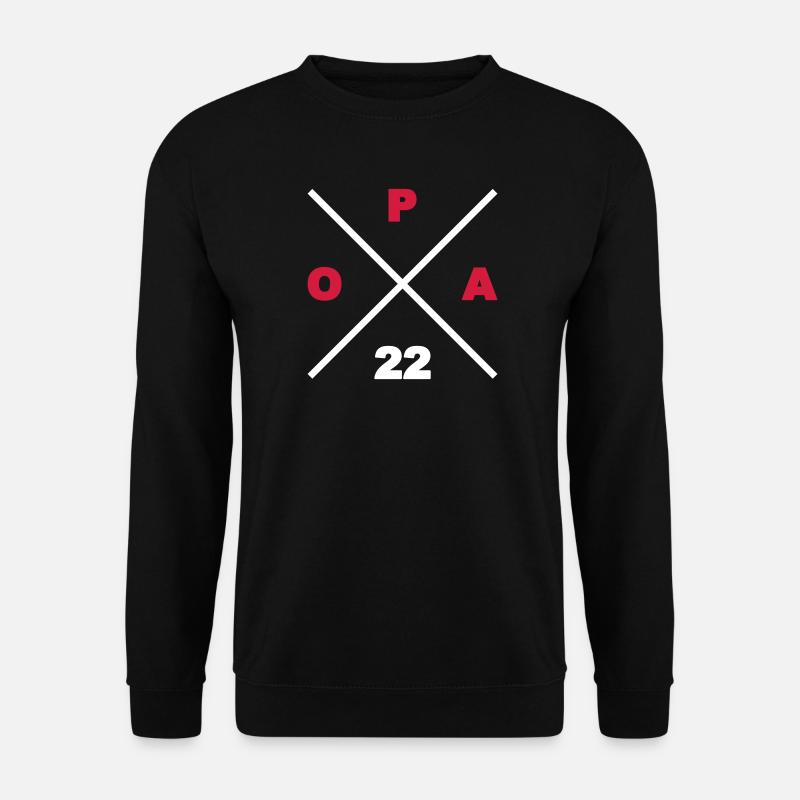 Opa 22 - Unisex Pullover - Schwarz