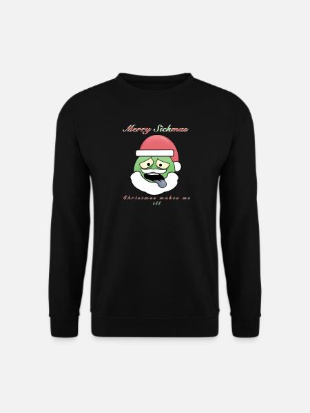 Merry Sickmas - Unisex Sweatshirt - black