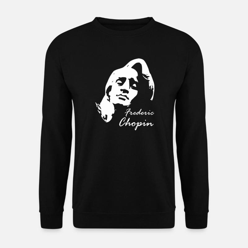 Chopin Frederic - Unisex Pullover - Schwarz