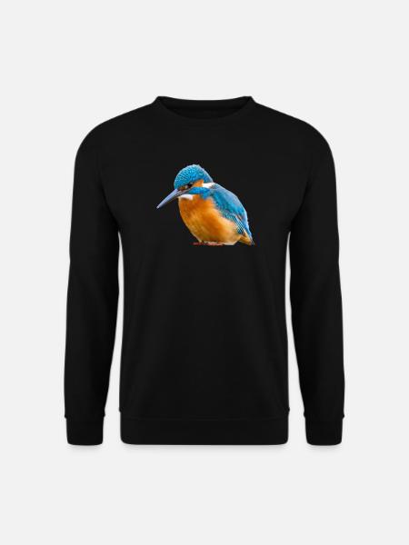Eisvogel Kingfisher Alcedo Atthis Vogel Natur - Unisex Pullover - Schwarz