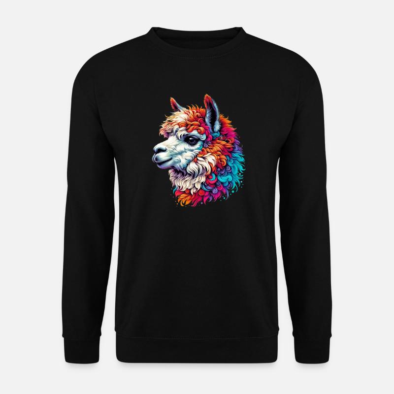 Alpaga - Sweat-shirt Unisexe - noir