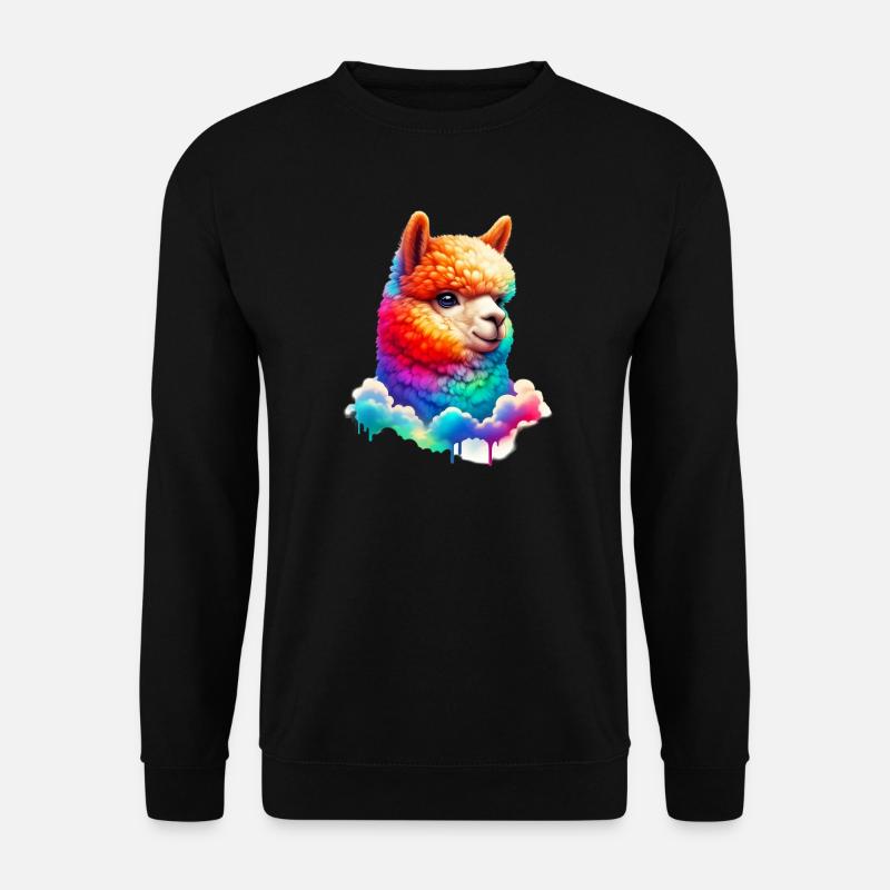 Alpaca - Unisex Sweatshirt - black