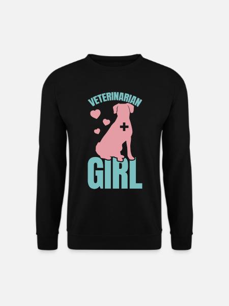Vétérinaire - Sweat-shirt Unisexe - noir