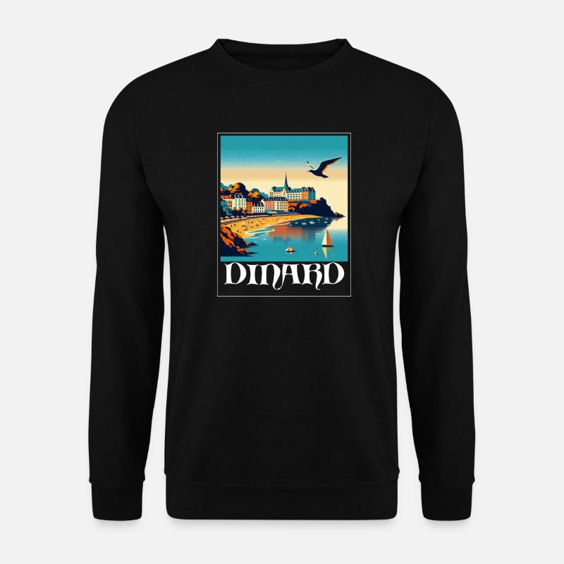 DINARD - Unisex Pullover - Schwarz