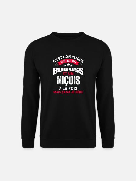 Habitants de Nice - Sweat-shirt Unisexe - noir