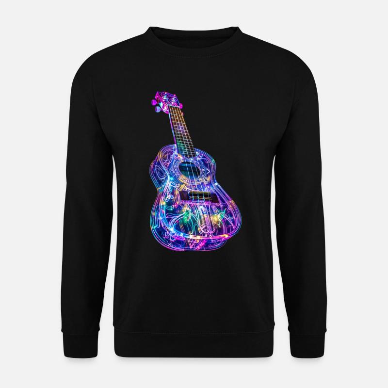 Ukulele - Unisex Sweatshirt - black