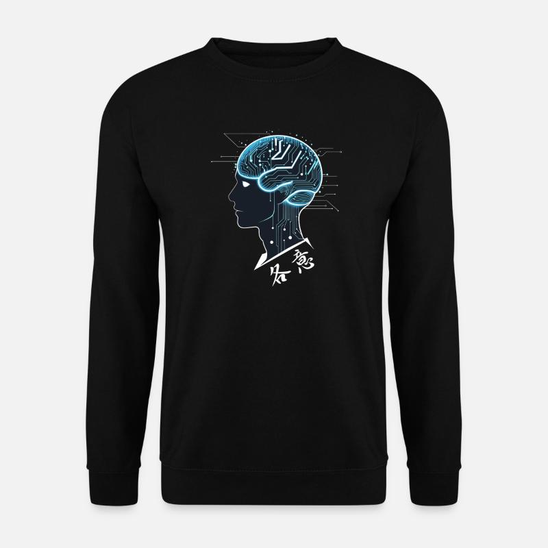 Brain AI - Unisex Sweatshirt - black