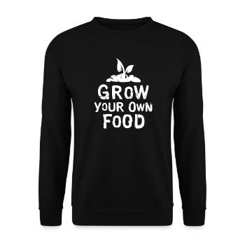 Jardinier et amour des plantes - cultivez votre propre nourriture - Sweat-shirt Unisexe - noir - Devant - Alina (178cm) & Michal (187cm)