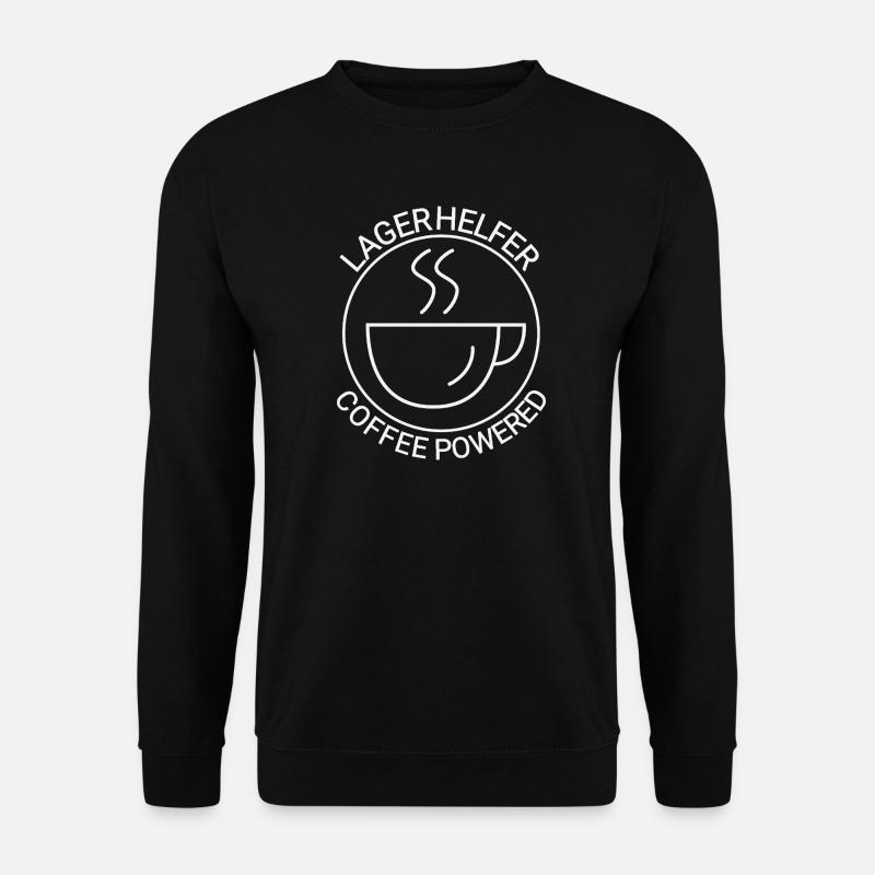 Warehouse Helper Coffee Powered - Unisex Sweatshirt - black
