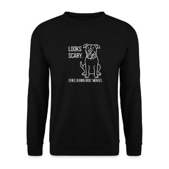 Pitbull Power - Fort, fidèle, incompris - Sweat-shirt Unisexe - noir - Devant - Alina (178cm) & Michal (187cm)