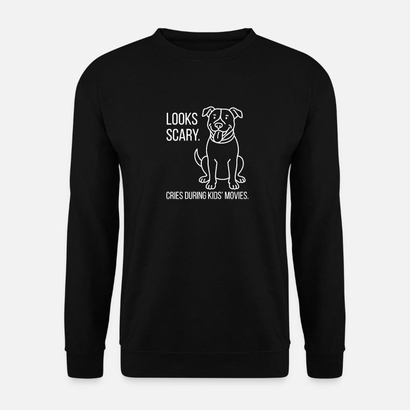 Pitbull Power - Strong, Faithful, Misunderstood - Unisex Sweatshirt - black