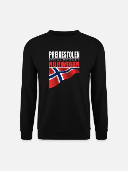 Preikestolen - Unisex Sweatshirt - black