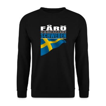 Faro - Unisex Sweatshirt - black - Front - Alina (178cm) & Michal (187cm)