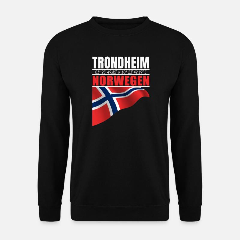 Trondheim - Sweat-shirt Unisexe - noir