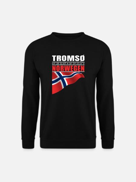 TROMSØ - Unisex Sweatshirt - black