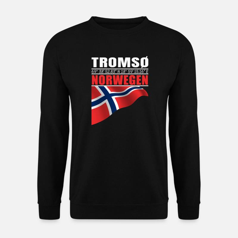 TROMSØ - Unisex Sweatshirt - black