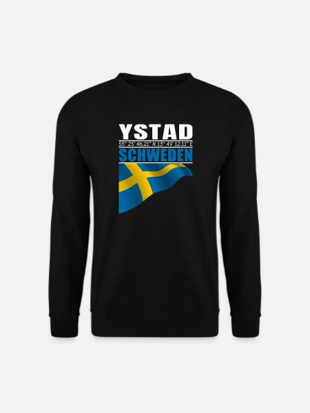 Ystad - Sweat-shirt Unisexe - noir