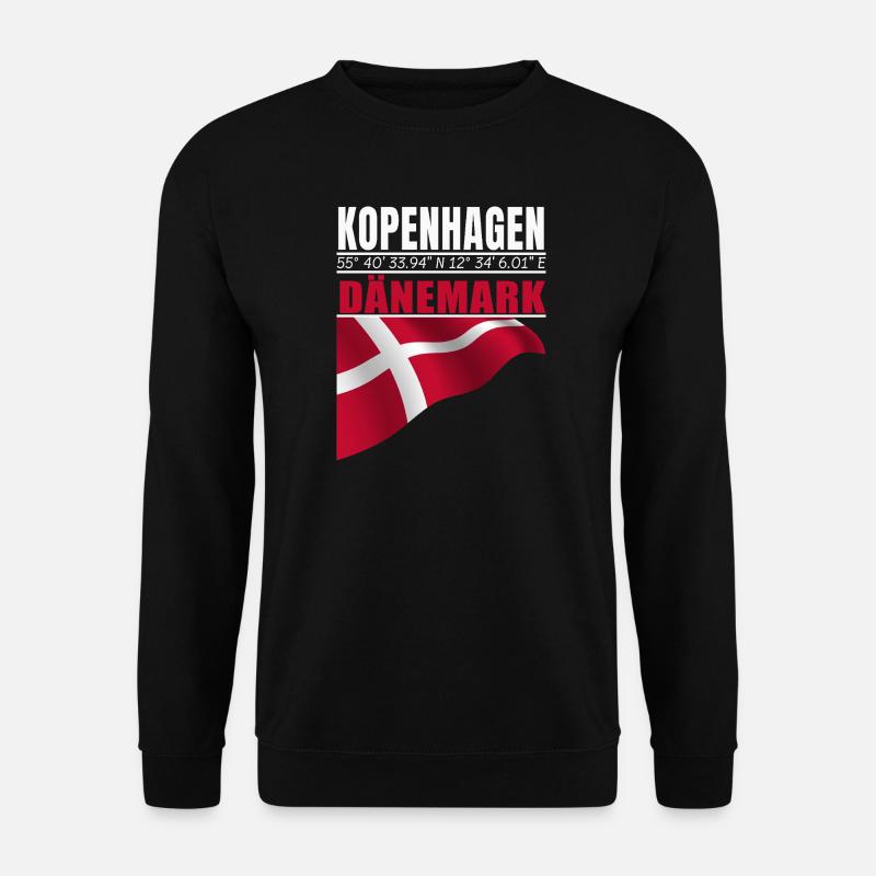 Copenhagen - Unisex Sweatshirt - black