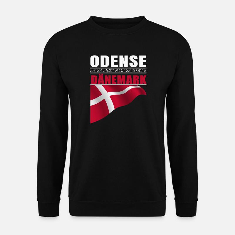 Odense - Unisex Pullover - Schwarz