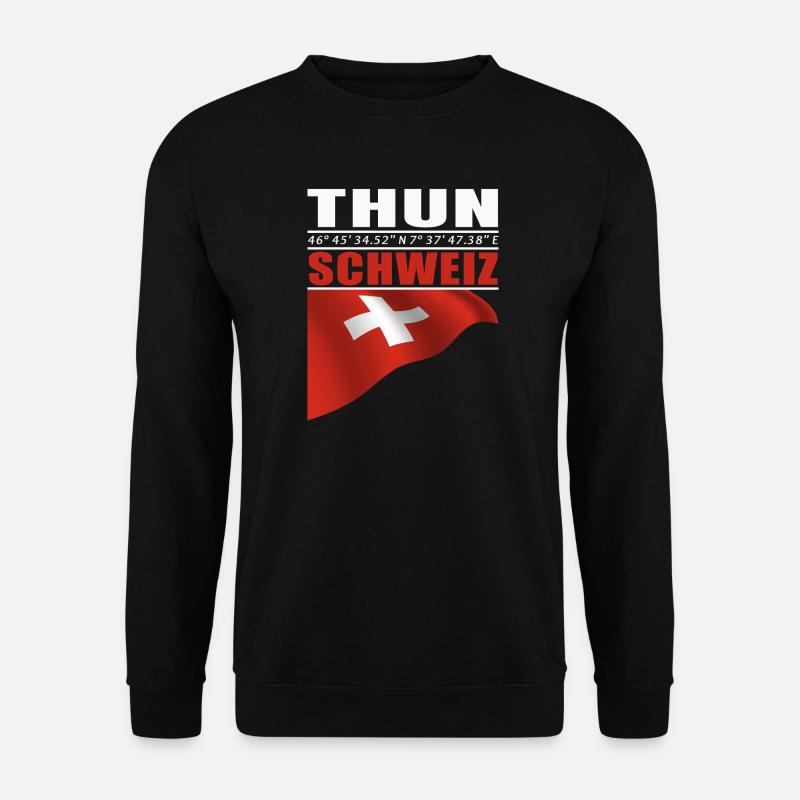 Thun - Unisex Pullover - Schwarz