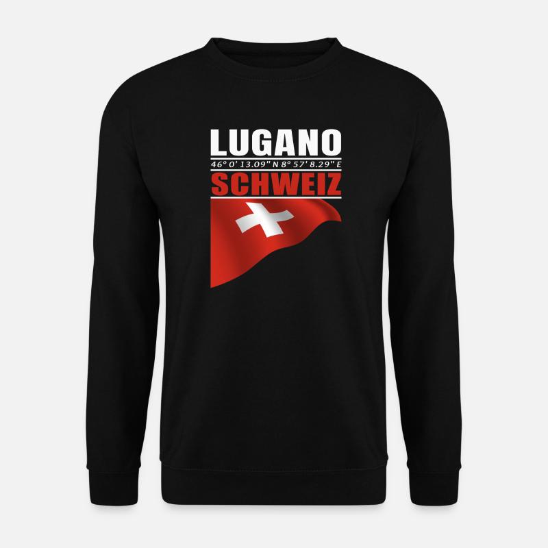 Lugano - Unisex Sweatshirt - black