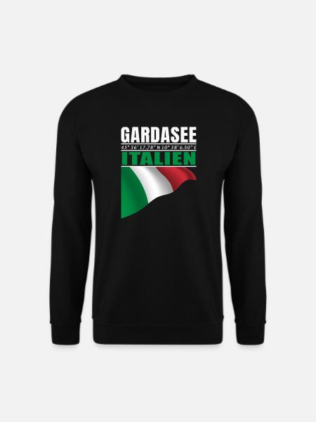 Lake garda - Unisex Sweatshirt - black