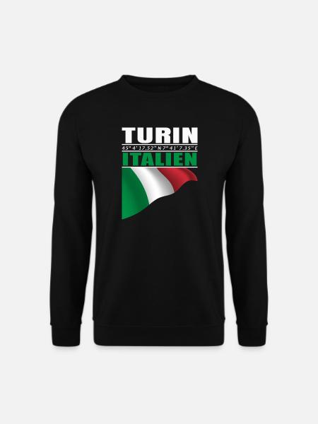 Turin - Unisex Sweatshirt - black