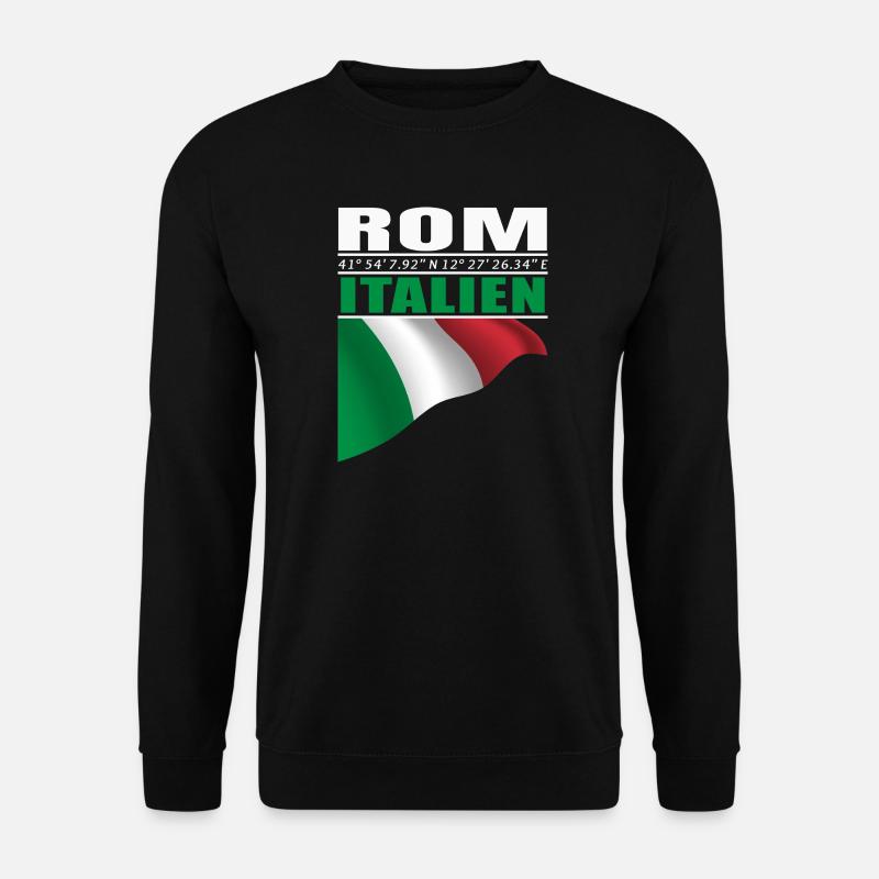 Rom - Unisex Pullover - Schwarz