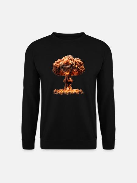 Die Kraft der Atome - Unisex Pullover - Schwarz
