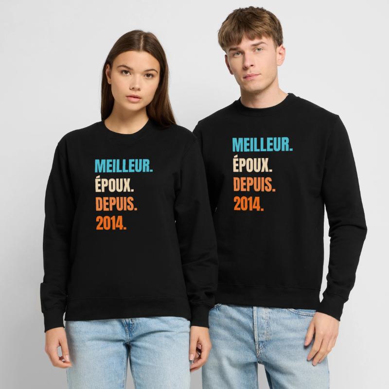 Bester Ehemann seit 2014 Geschenk-Ehemann Unisex Pullover