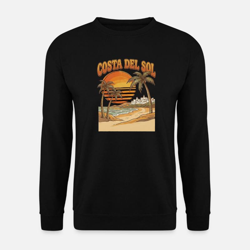 Costa Del Sol Holidays Spain - Unisex Sweatshirt - black