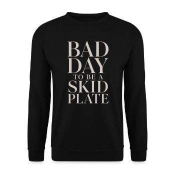 Off-Road Humour : Mauvais Jour pour le Sabot - Sweat-shirt Unisexe - noir - Devant - Alina (178cm) & Michal (187cm)