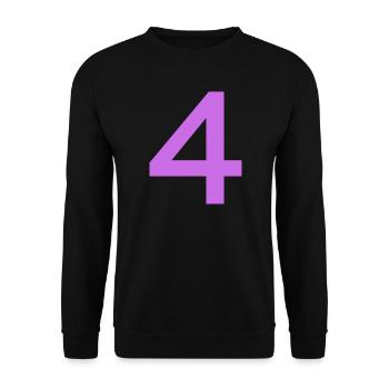 4 - Sweat-shirt Unisexe - noir - Devant - Alina (178cm) & Michal (187cm)