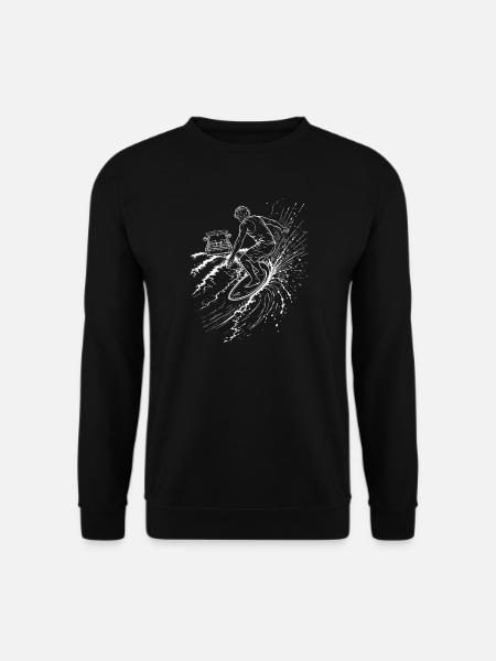 Wakesurfen - Unisex Pullover - Schwarz