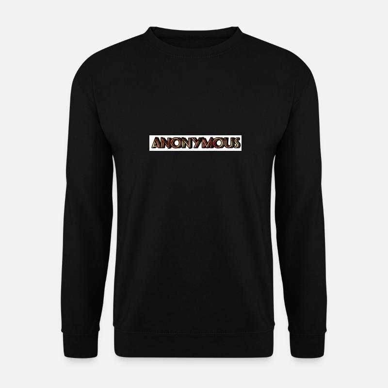 Anonymous - Unisex Pullover - Schwarz