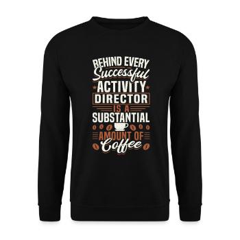 Activity Director Appreciation - Unisex Pullover - Schwarz - Vorne - Alina (178cm) & Michal (187cm)