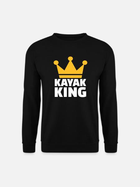 Kajak - Unisex Pullover - Schwarz