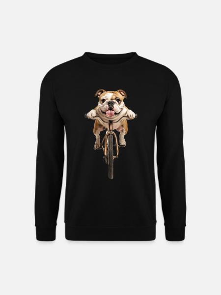 Bulldogge - Unisex Pullover - Schwarz