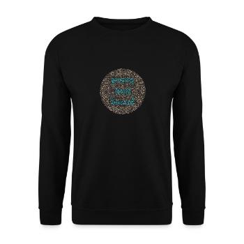 Xi Eye Test - Unisex Sweatshirt - black - Front - Alina (178cm) & Michal (187cm)