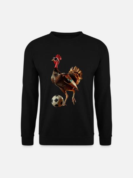 Truthahn - Unisex Pullover - Schwarz