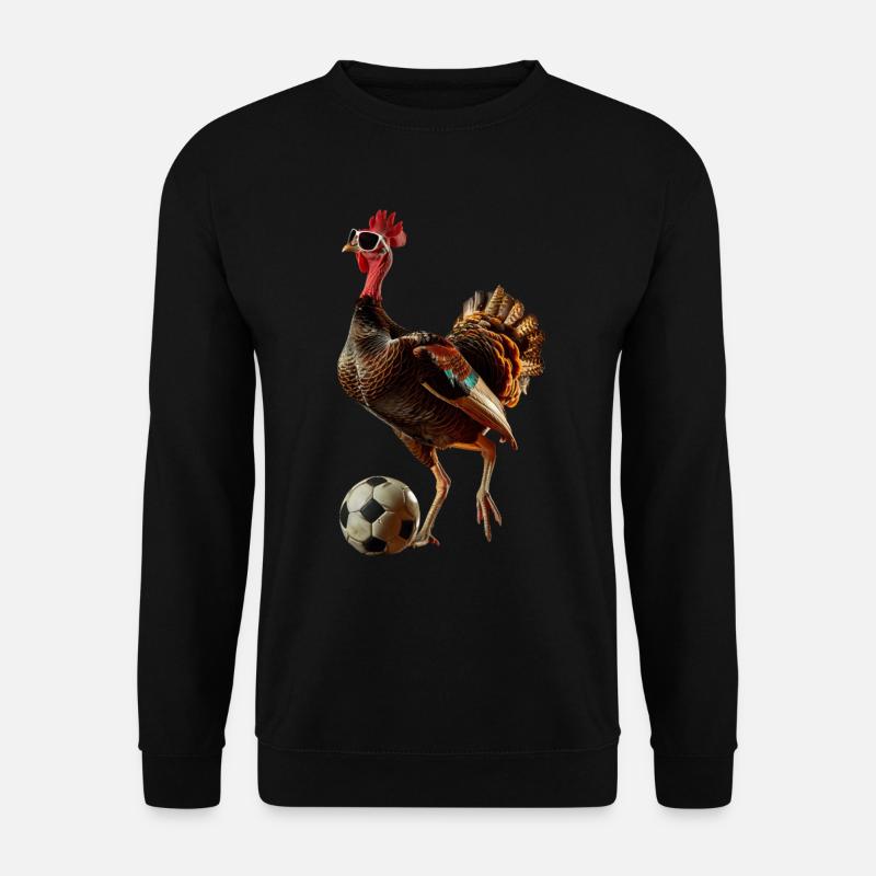 Truthahn - Unisex Pullover - Schwarz