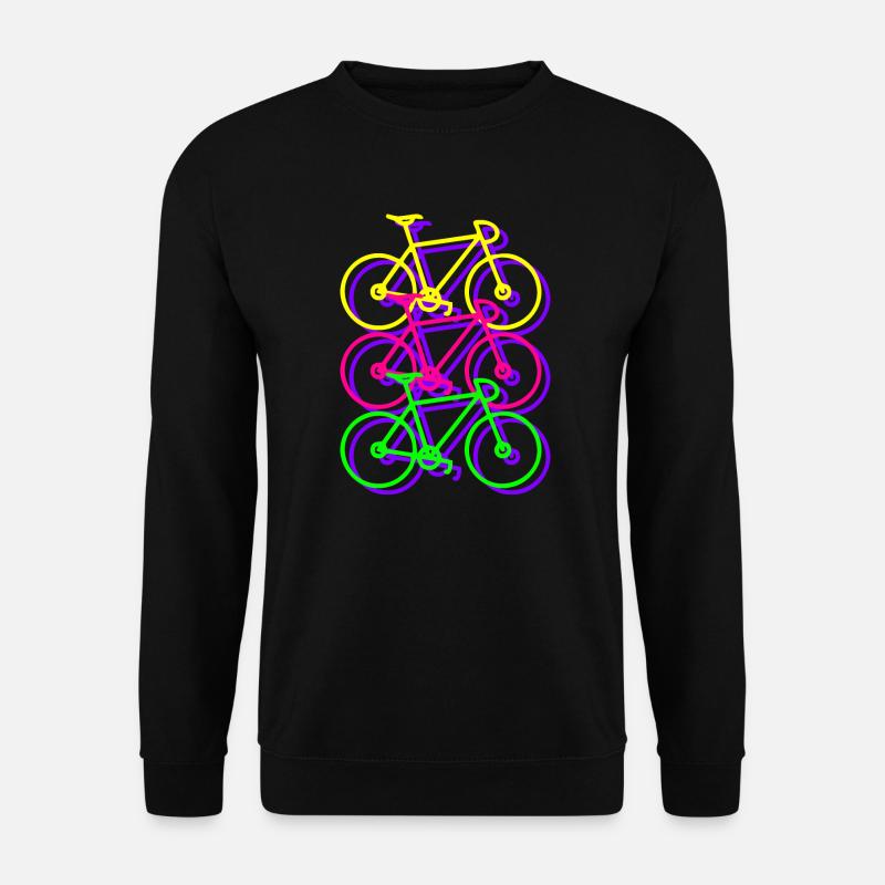 VÉLO 3 COULEUR - Sweat-shirt Unisexe - noir