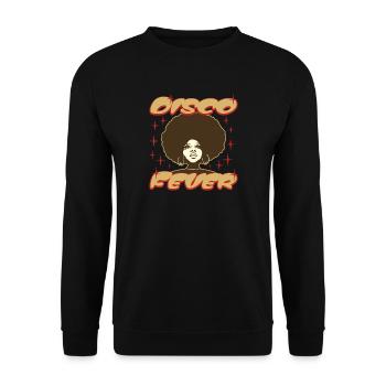 Disco Fever - Queen Style - Unisex Sweatshirt - black - Front - Alina (178cm) & Michal (187cm)