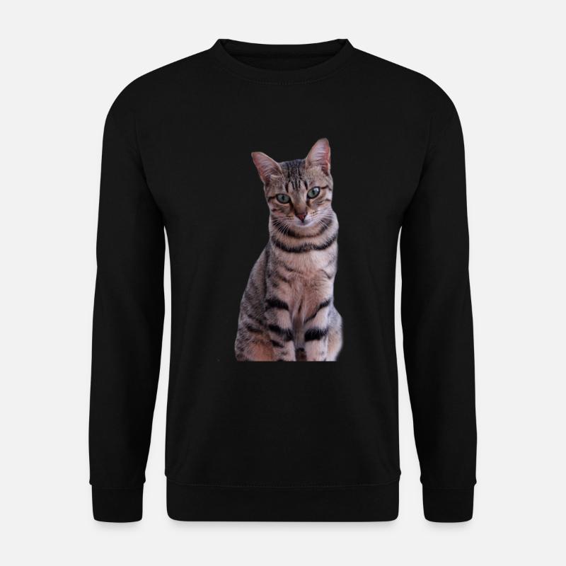 Katze Kätzchen - Unisex Pullover - Schwarz