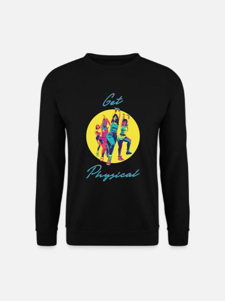 80s Fitness Craze - Unisex Sweatshirt - black