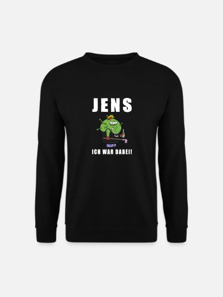 Jens - Ich war dabei (weiß) - Unisex Pullover - Schwarz