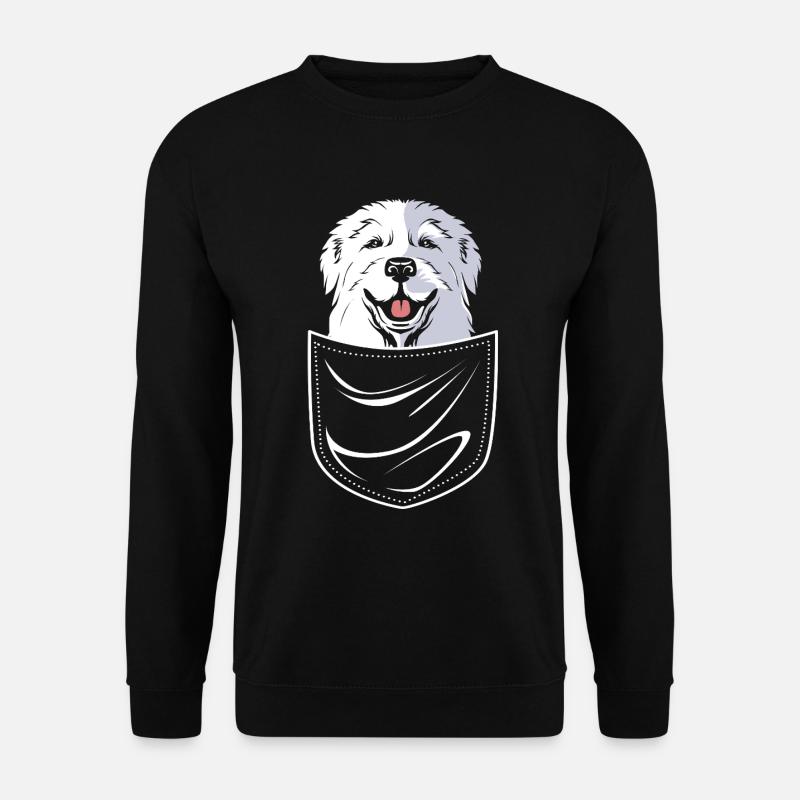 Pyrenean Dog - Unisex Sweatshirt - black