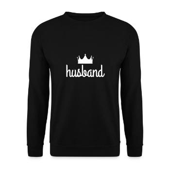 mari - Sweat-shirt Unisexe - noir - Devant - Alina (178cm) & Michal (187cm)