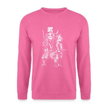 samouraï - Sweat-shirt Unisexe - rose - Devant